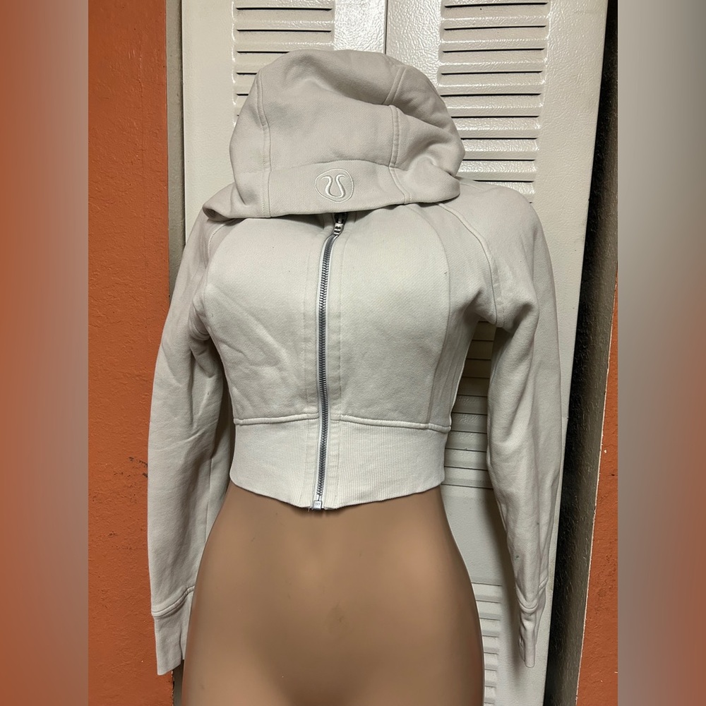 lululemon athletica Women's Off-White Bomber Jacket